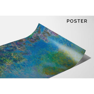 Glycine - Claude Monet | Reproduction Tableau Décoration murale affiche copie