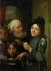 Chacun son goût - Godfried Schalcken — visning af kunstværket