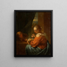 La Sainte Famille - Godfried Schalcken — indrammet kunstværk på væggen