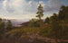 Vue sur le cimetière d'Elleholm à Blekinge - Godtfred Rump — visning af kunstværket