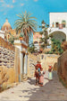 Une sommer allé i Capri - Goffredo Sinibaldi Paolucci — visning af kunstværket