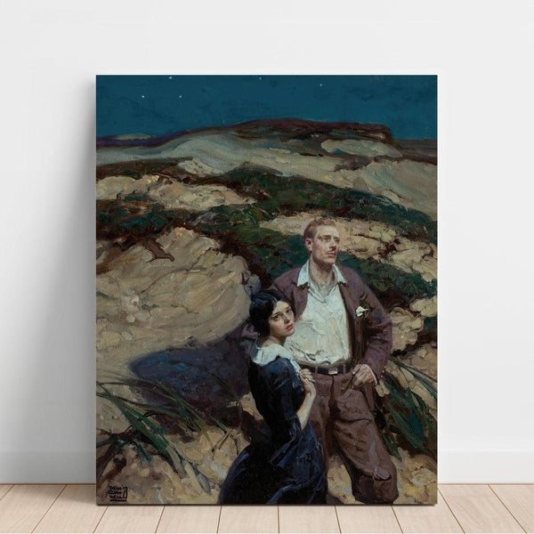 Gold Hands - Dean Cornwell | Reproduction Tableau Décoration murale affiche copie