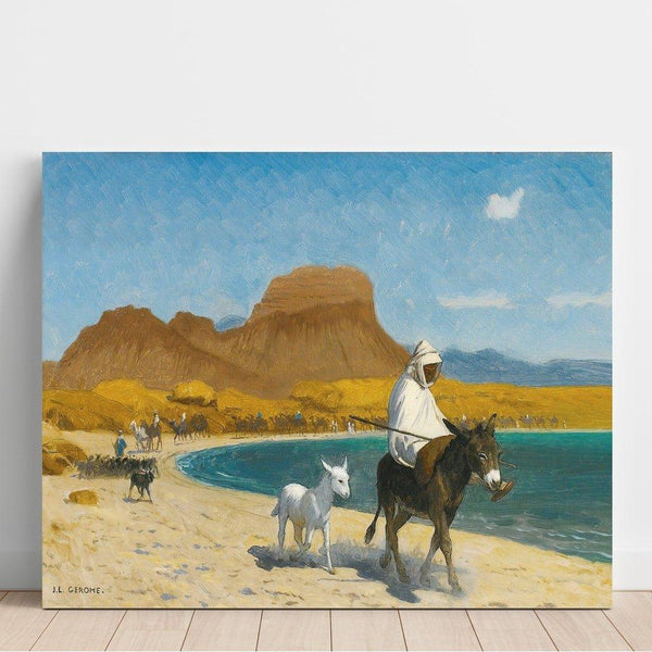 Reproduktion af maleriet af Golfe d'akaba - Jean-Léon Gérôme
