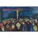 Reproduktion af maleriet Golgatha - Edvard Munch