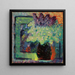 et stort stilleben, liljebuket i en vase - Alexej von Jawlensky — indrammet kunstværk på væggen
