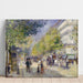 Reproduktion af maleriet Grands Boulevards - Pierre-Auguste Renoir