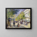 Reproduktion af maleriet Grands Boulevards - Pierre-Auguste Renoir
