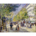 Reproduktion af maleriet Grands Boulevards - Pierre-Auguste Renoir
