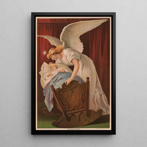 Le murmure des anges - Great Western Supply House — indrammet kunstværk på væggen