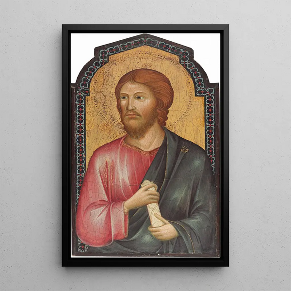 Saint Jacques le Majeur - Grifo di Tancredi — indrammet kunstværk på væggen