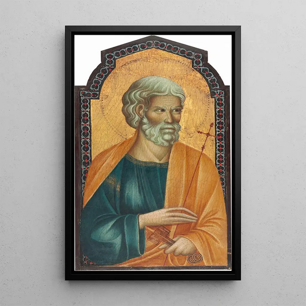 Saint Pierre - Grifo di Tancredi — indrammet kunstværk på væggen