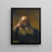 Portrait af en mand - Grigory Grigorievich Myasoedov — indrammet kunstværk på væggen