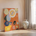 Reproduktion af maleriet Gruppe IV, Nr. 3, De ti største, Ungdom - Hilma af Klint