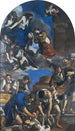 Sainte Pétronille's Begravelse - Guercino — visning af kunstværket