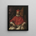 Cardinal Francesco Cennini - Guercino — indrammet kunstværk på væggen