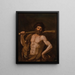 Hercule - Guercino — indrammet kunstværk på væggen