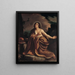 Madeleine Pigen - Guercino — indrammet kunstværk på væggen