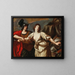 Rinaldo og Armida - Guercino — indrammet kunstværk på væggen