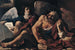 Matthæus og englen - Guercino — visning af kunstværket