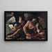 Matthæus og englen - Guercino — indrammet kunstværk på væggen