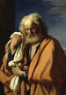 Saint Pierre pénitent - Guercino — visning af kunstværket