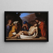 La Mise au tombeau - Guercino — indrammet kunstværk på væggen