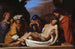 La Mise au tombeau - Guercino — visning af kunstværket