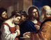 La femme adultère - Guercino — visning af kunstværket