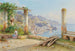 Vue de la côte d'Amalfi - Guglielmo Giusti — visning af kunstværket