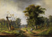 Vacher au repos au bord de la forêt - Guido Hampe — visning af kunstværket