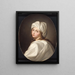 Portrait af Béatrice Cenci - Guido Reni — indrammet kunstværk på væggen