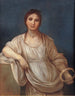 Portræt af pige med en krone - Guido Reni — visning af kunstværket