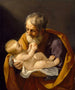 Sankt Josef og Jesusbarnet - Guido Reni — visning af kunstværket