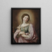 Sankt Margareta af Antiokien - Guido Reni — indrammet kunstværk på væggen