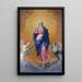 L'Immaculée Conception - Guido Reni — indrammet kunstværk på væggen