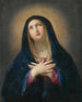 La Madone en bøn - Guido Reni — visning af kunstværket