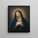 La Madone en bøn - Guido Reni — indrammet kunstværk på væggen