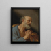 Le Saint Pierre pénitent - Guido Reni — indrammet kunstværk på væggen