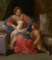Jomfru med barnet med Sankt Johannes Døberen - Guido Reni — visning af kunstværket