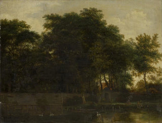 Guillam Dubois - Swan Lake in a Park.webp