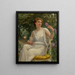 En skønhed af naturen - Guillaume Seignac — indrammet kunstværk på væggen