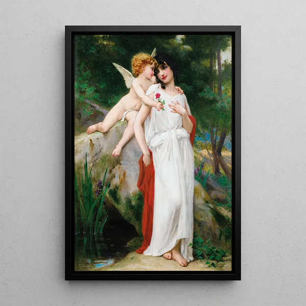 Premier amour - Guillaume Seignac — indrammet kunstværk på væggen