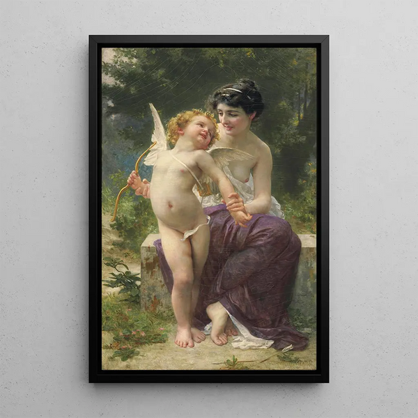 La jeunesse victorieuse - Guillaume Seignac — indrammet kunstværk på væggen