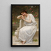 Polymnie - Guillaume Seignac — indrammet kunstværk på væggen