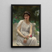 La rose rouge - Guillaume Seignac — indrammet kunstværk på væggen