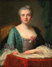 Portrait af en ung kvinde - Guillaume Voiriot — visning af kunstværket