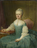 Portrait af en dame fra familien van de Poll, måske Anna Maria Dedel, hustru til Jan van de Poll - Guillaume de Spinny — visning af kunstværket