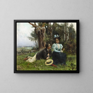 Guillermo Gmez Gil - Courting in the Country.webp
