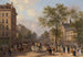 Le boulevard des Italiens, Paris - Giuseppe Canella — visning af kunstværket