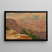Vue du Grand Canyon - Gunnar Mauritz Widforss — indrammet kunstværk på væggen